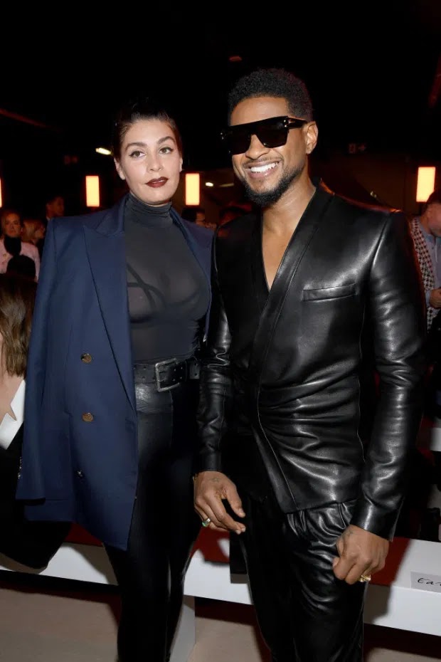 Usher and girlfriend Goicoechea welcome first child together