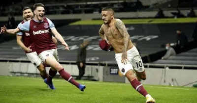 West Ham fight from three goals down to seal 3-3 draw with Spurs