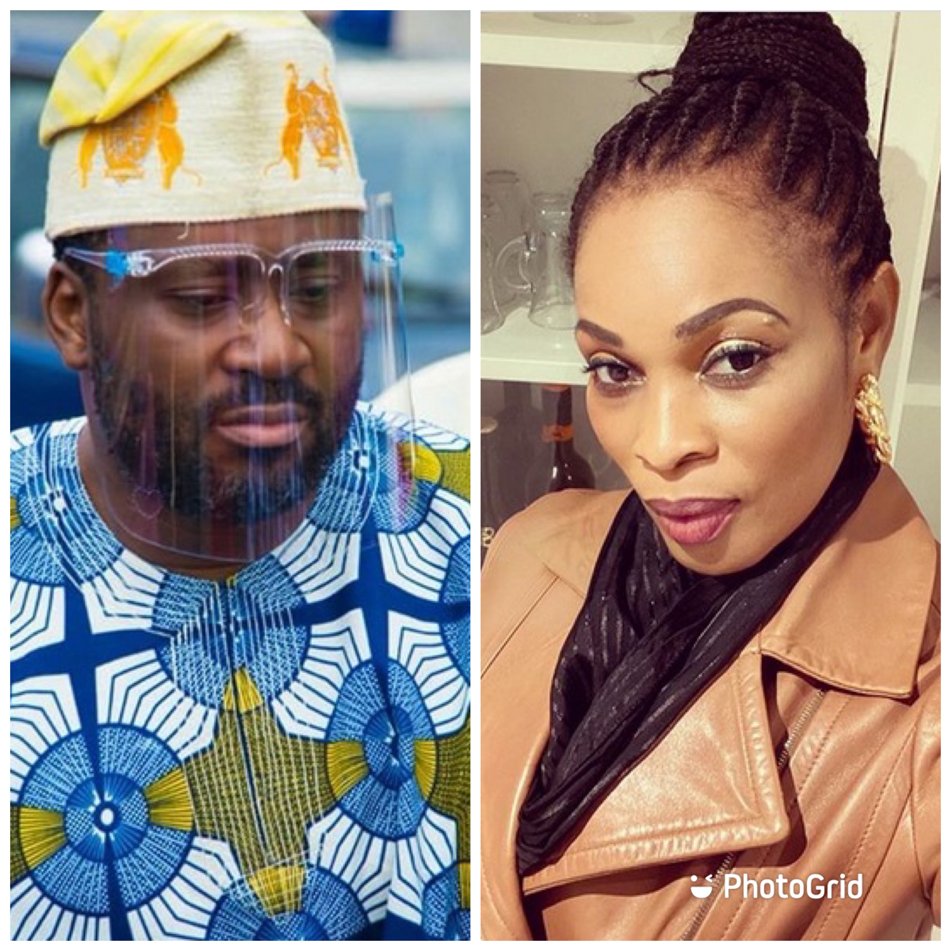 Shame on you! Geogina Onuoh blasts Desmond Elliot for speaking against the youth