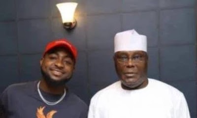 Atiku congratulates Davido on the release of ABT album