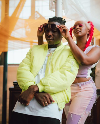 Photos from Cuppy’s much anticipated video with Ghanaian singer, Stoneboy