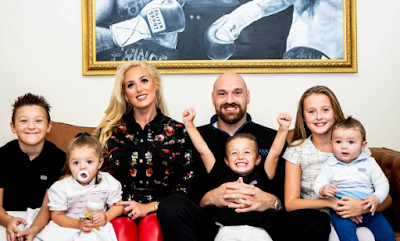 Tyson Fury reveals his wife is pregnant with their sixth child