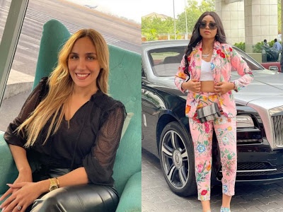 Regina Daniels and co-wife, Laila gush over each other