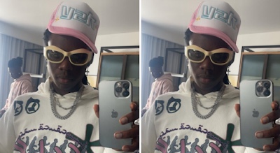 Rema spends N15m on VVS diamond chain [photo]