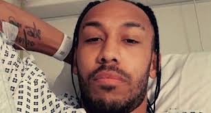 Arsenal captain Aubameyang hospitalised