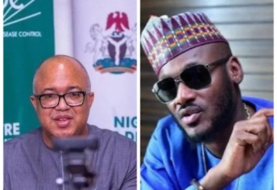 NCDC apologises to 2Baba, others over covid-19 test