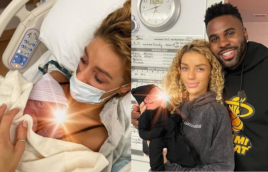 Jason Derulo welcomes first child with girlfriend