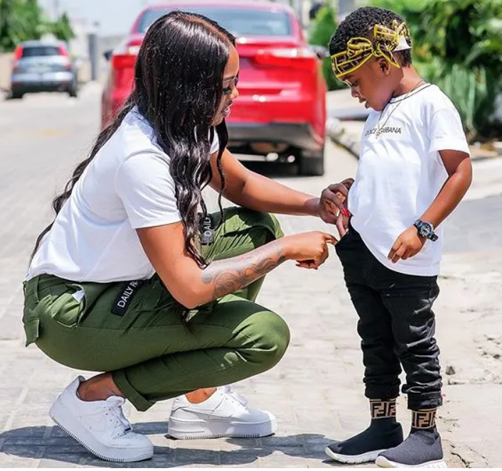 Tiwa Savage Celebrates Son At Six