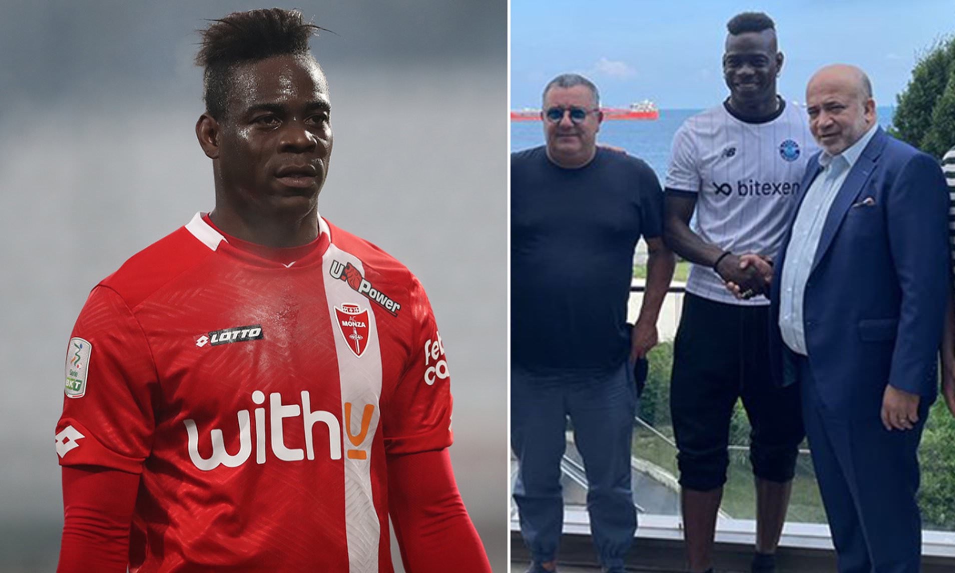 Mario Balotelli joins Adana Demirspor in Turkey on three-year deal after leaving Serie B side Monza