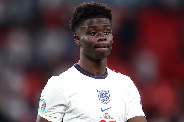 Arsenal Star, Bukayo Saka Shares Emotional Message After Suffering Racist Abuse