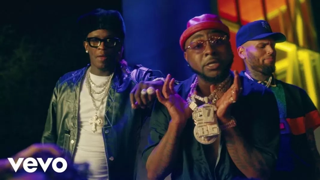 Davido serves Shopping Spree visuals ft. Chris Brown, Young Thug