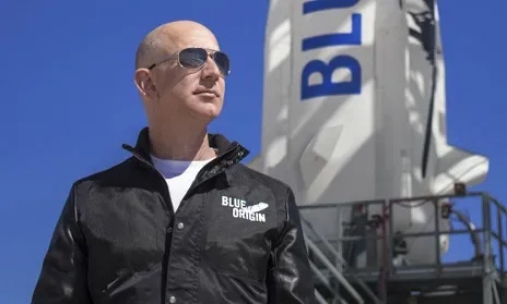 Just Like Richard Branson, Jeff Bezos Is Set To Fly Into Space