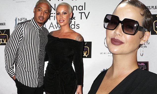 ‘I’ve been suffering in silence’ – Amber Rose accuses boyfriend Alexander “AE” Edwards of cheating on her with 12 women
