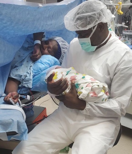 Actor Big Val Jokotoye welcomes baby girl with wife