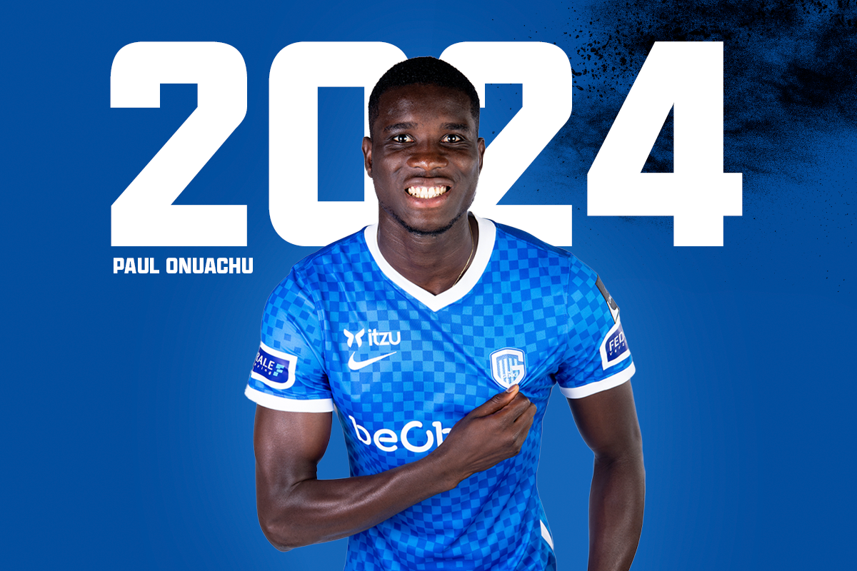 Super Eagles striker Paul Onuachu extends Racing Genk contract until 2024