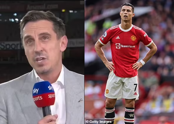 Gary Neville says Man.United won’t win the Premier League despite Cristiano Ronaldo’s return