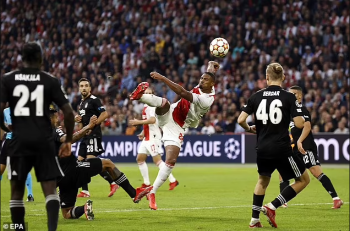 Ivory Coast striker, Sebastien Haller breaks Champions League record as first player to score five goals in first two appearances