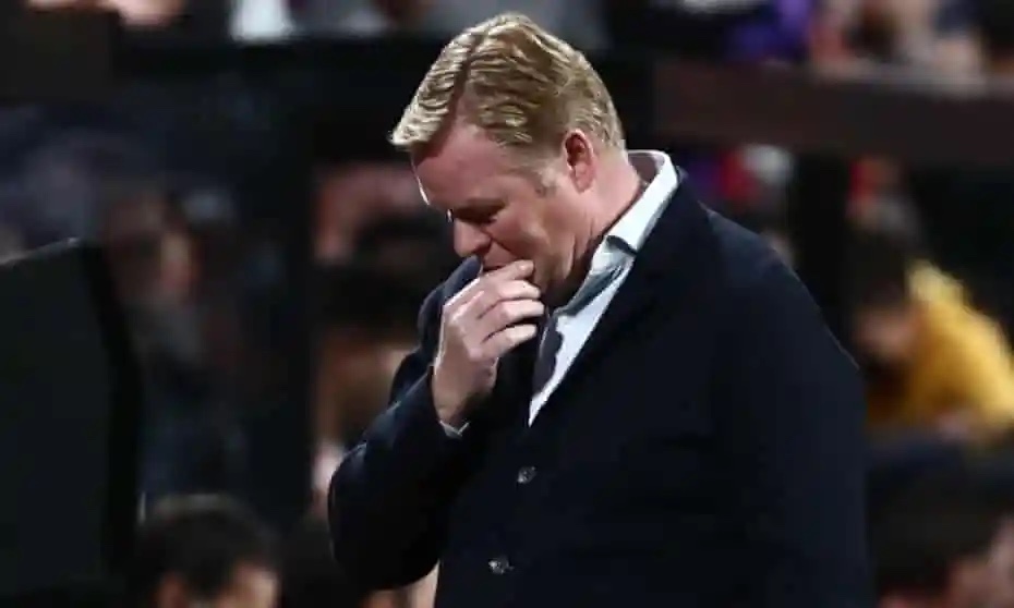 Barcelona sack Ronald Koeman as head coach