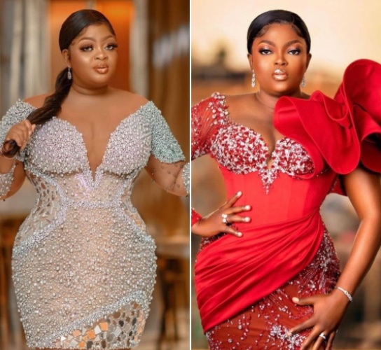 Funke Akindele is my flesh and blood – Eniola Badmus responds to fight rumours