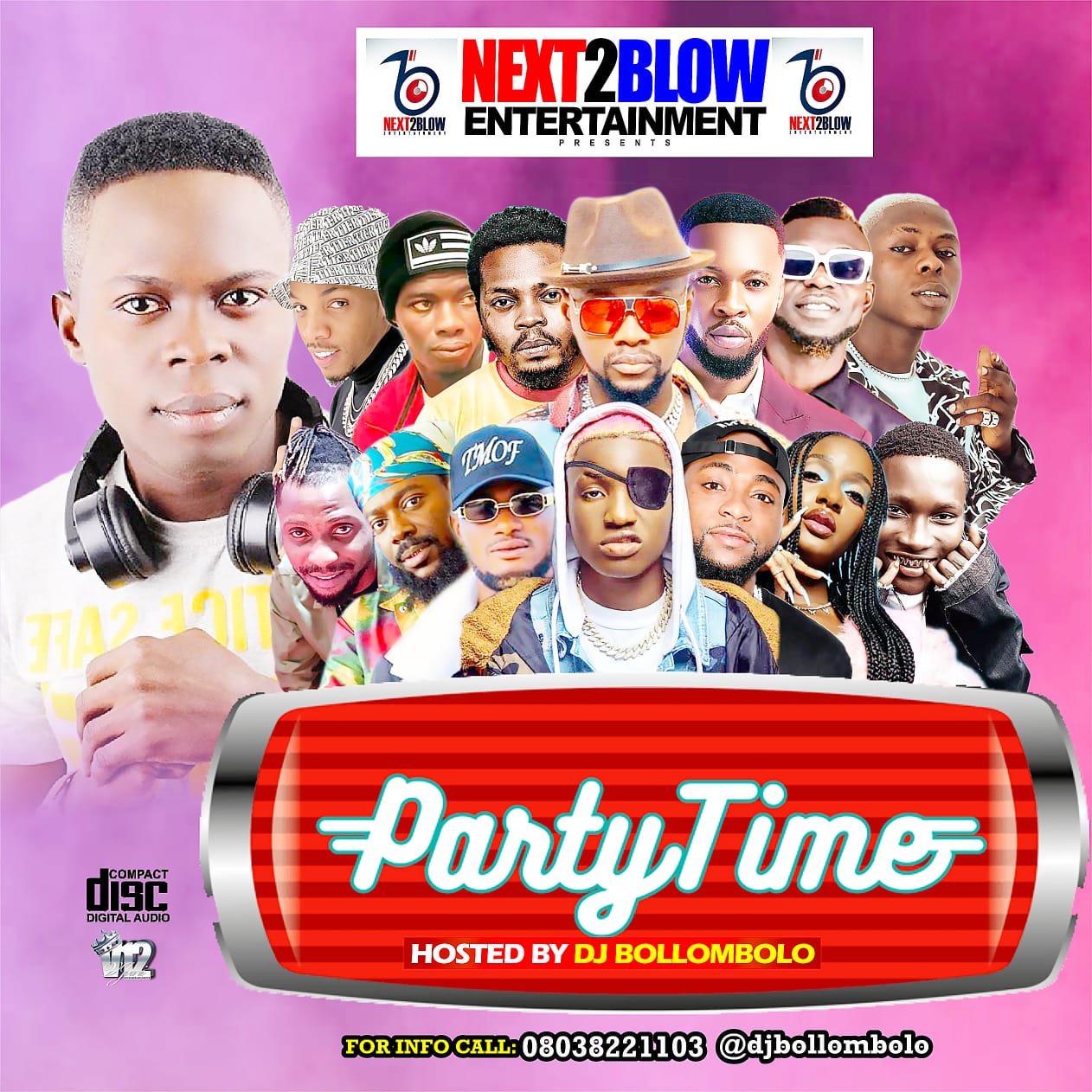 DJ BOLLOMBOLO SERVES HOT NEW MIXTAPE TITLED PARTY TIME