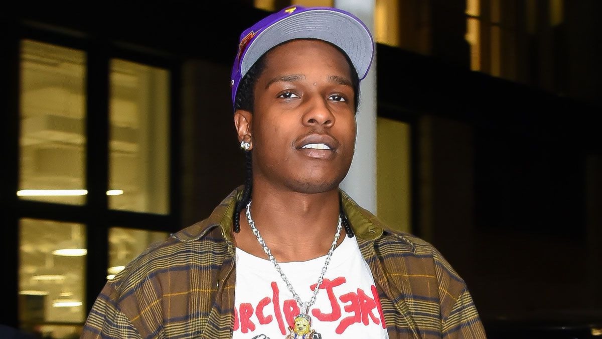 A$AP Rocky pleads not guilty in felony firearms case