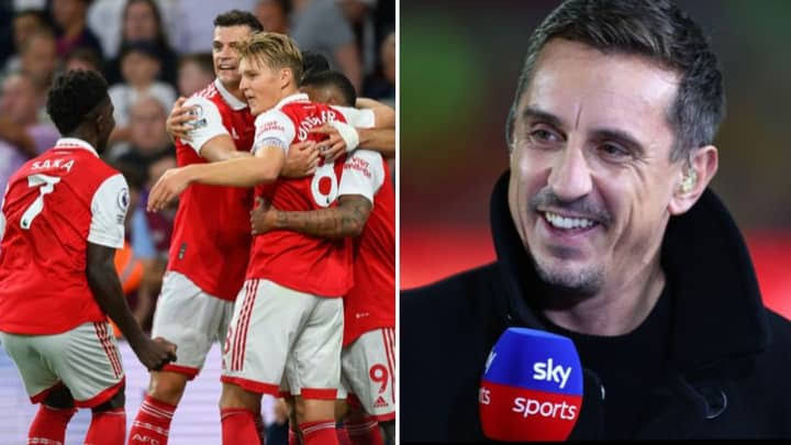 Arsenal can’t win EPL title – Gary Neville says