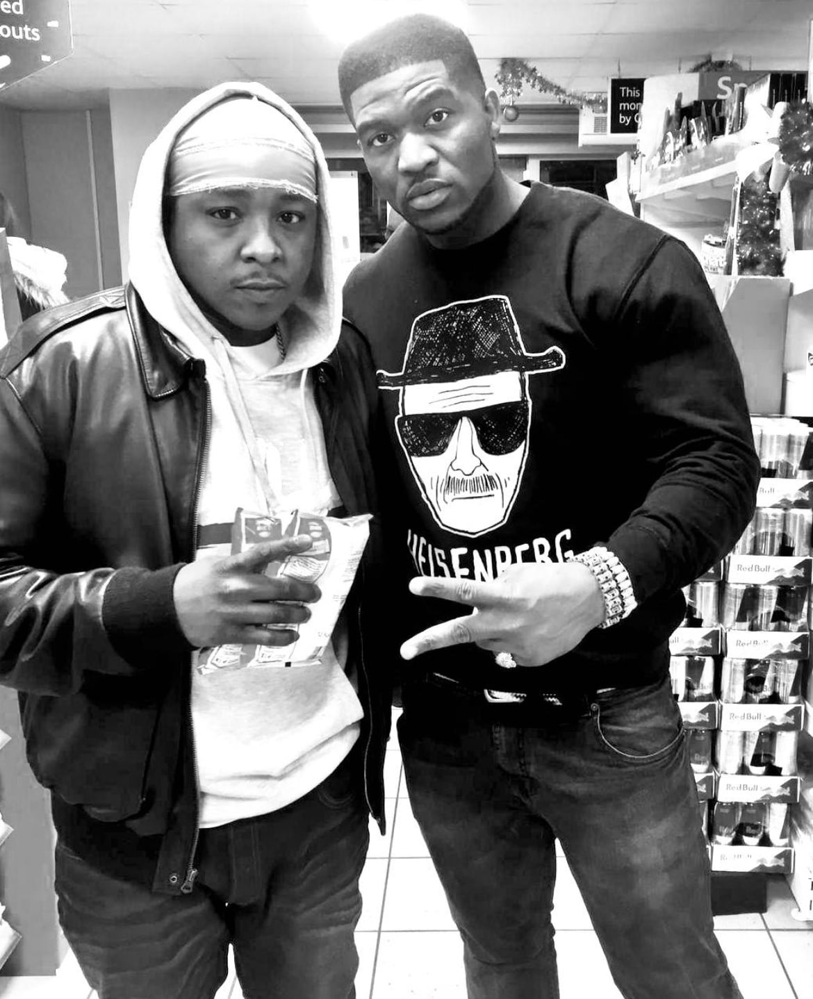 Spotted in the studio! Afrobeats Entertainer , King David The Great & American counterpart , Jadakiss up to something?