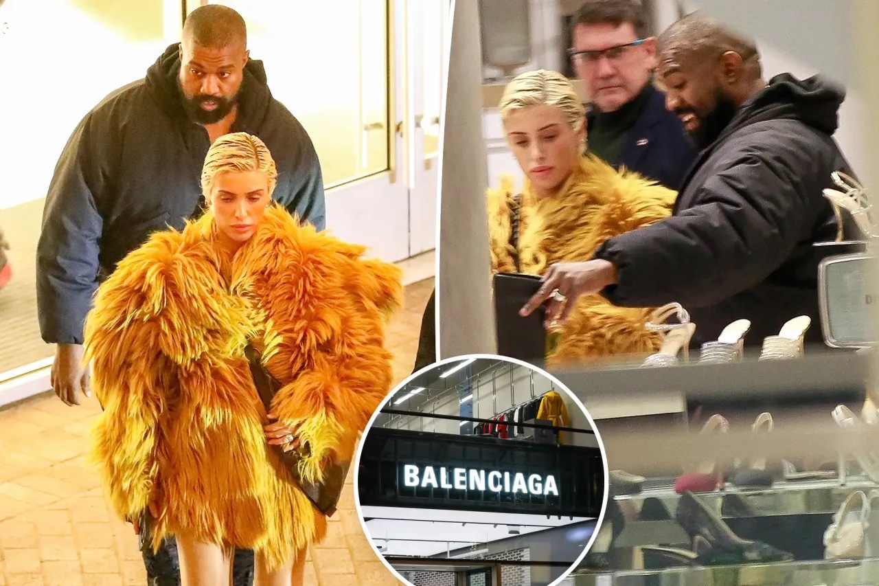Kanye West Takes New Wife Shopping