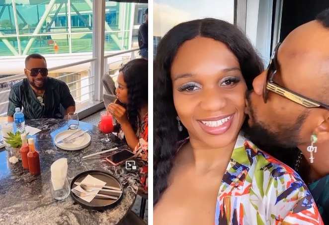 Hapuya like that! Sandra Iheuwa Shows Off Her New Man, Morachi