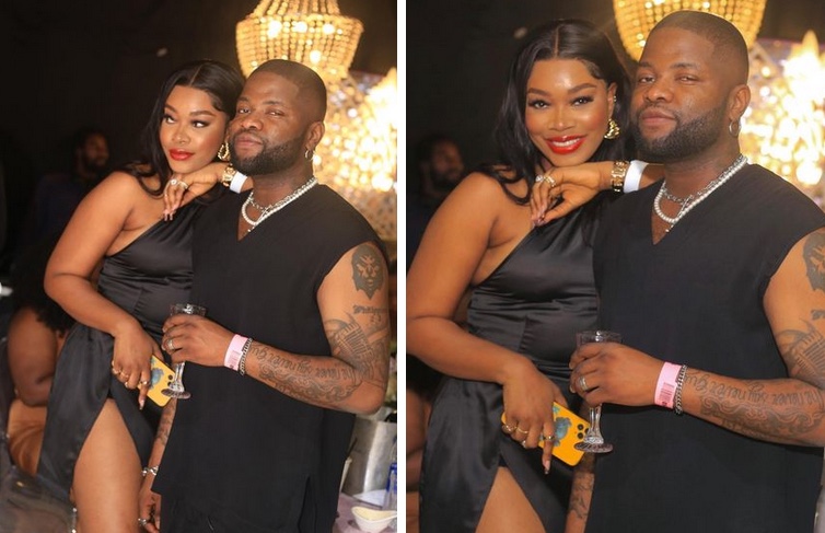 Nigerian Rapper Skales & estranged Wife reunites