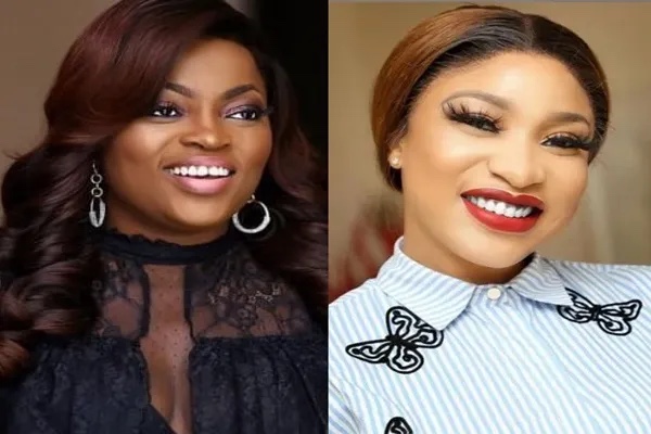 Tonto Dikeh Hails Funke Akindele’s Bravery