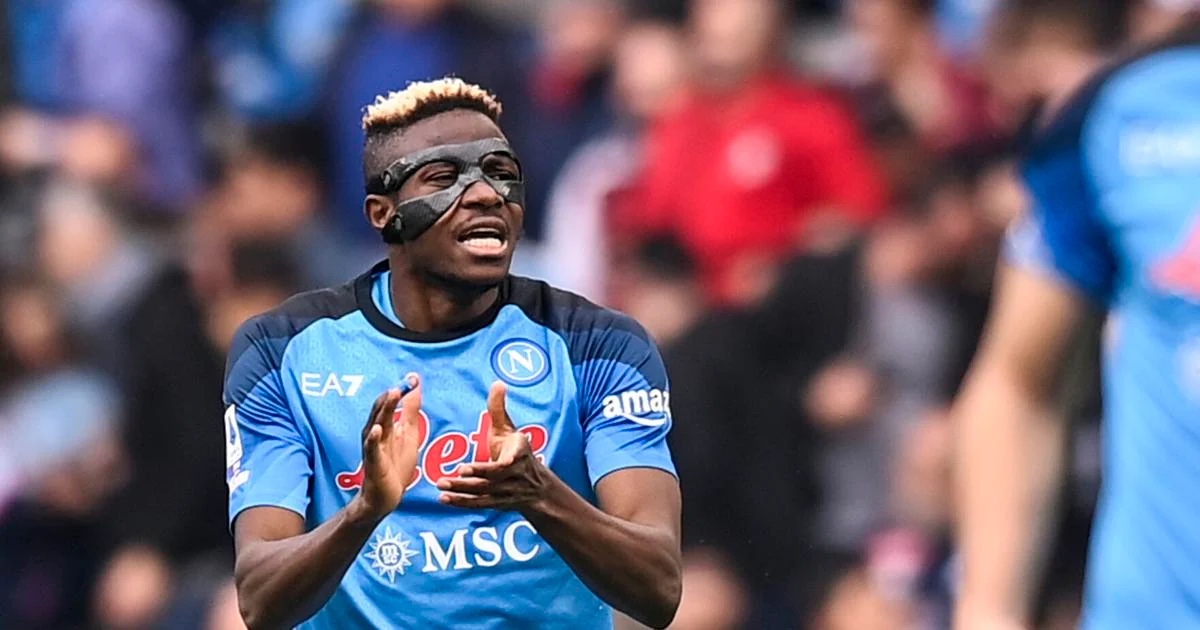 Nigerian footballer , Osimhen beats Mahrez, Salah to African award