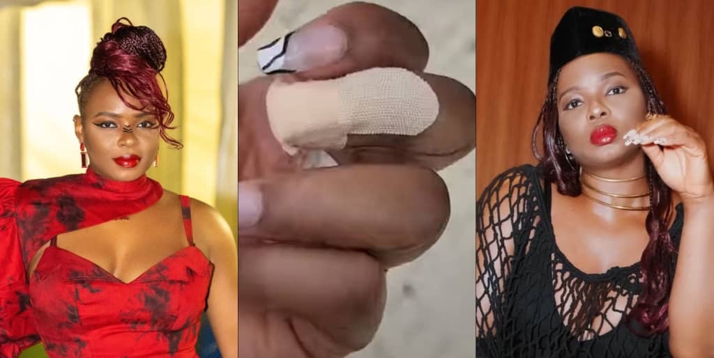 Singer , Yemi Alade survives auto crash in Spain