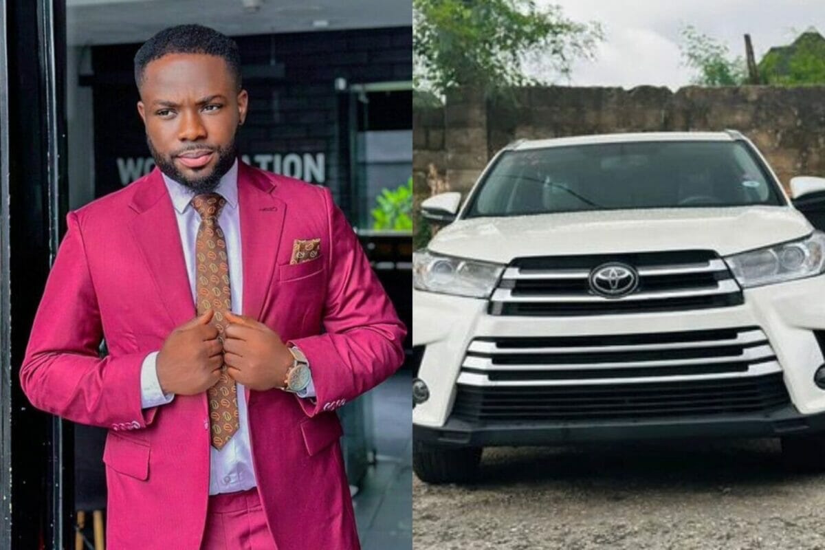 Actor Ibrahim Yekini ‘Itele’ acquires a new car