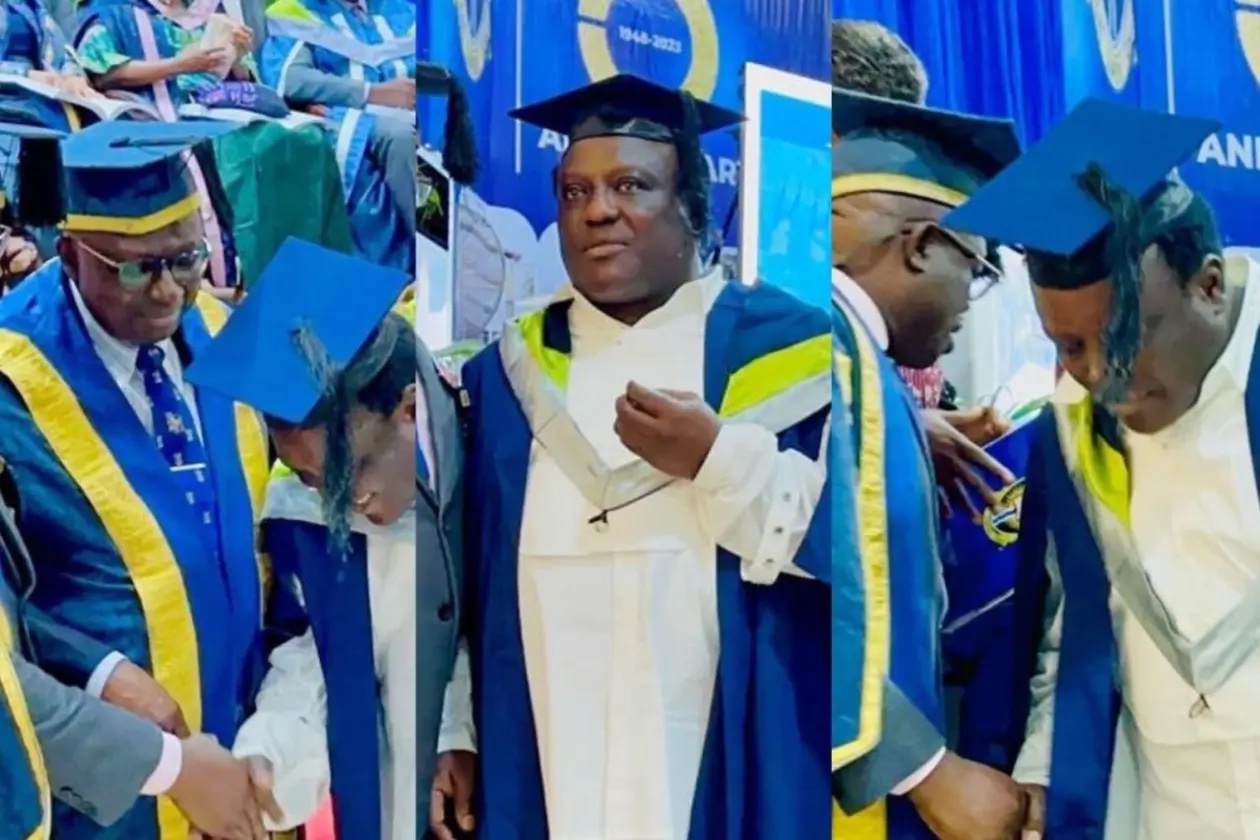 Fuji musician , Saheed Osupa graduates from University of Ibadan
