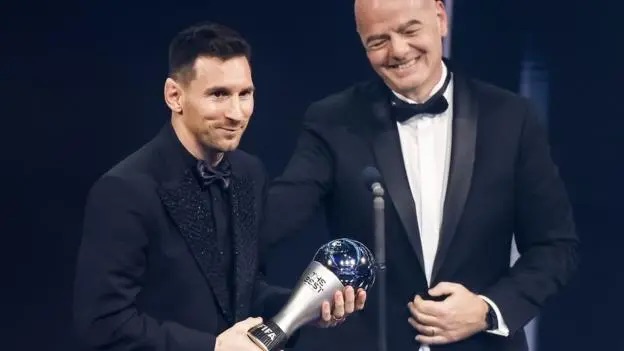 Lionel Messi WINS Best FIFA player
