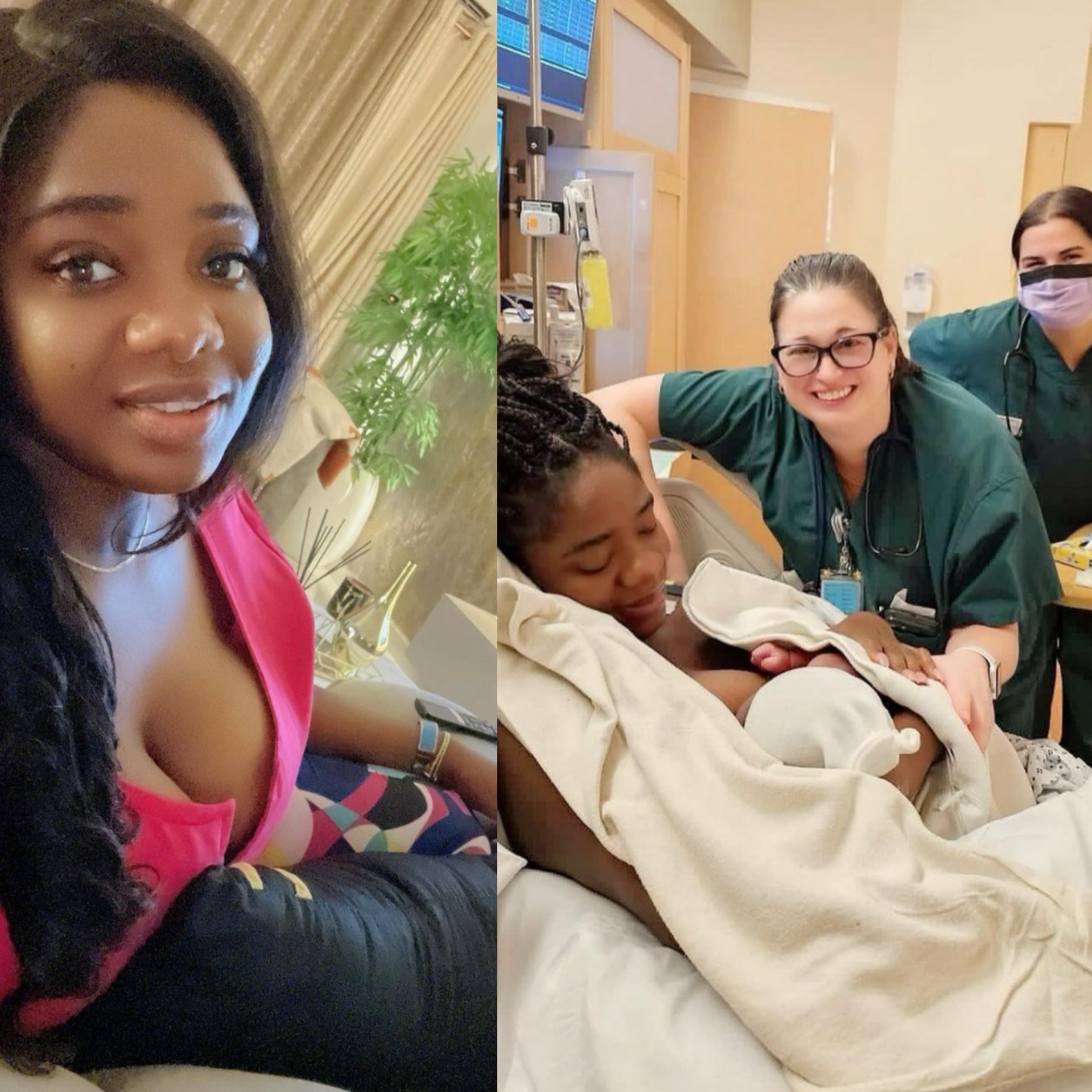 Actress Adanma Luke becomes a mother