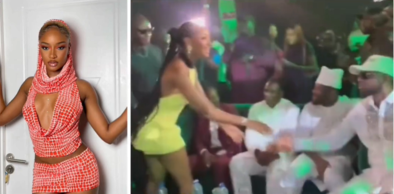 Ayra Star apologizes after failing to properly greet King Sunny Ade and other elders at an event last night