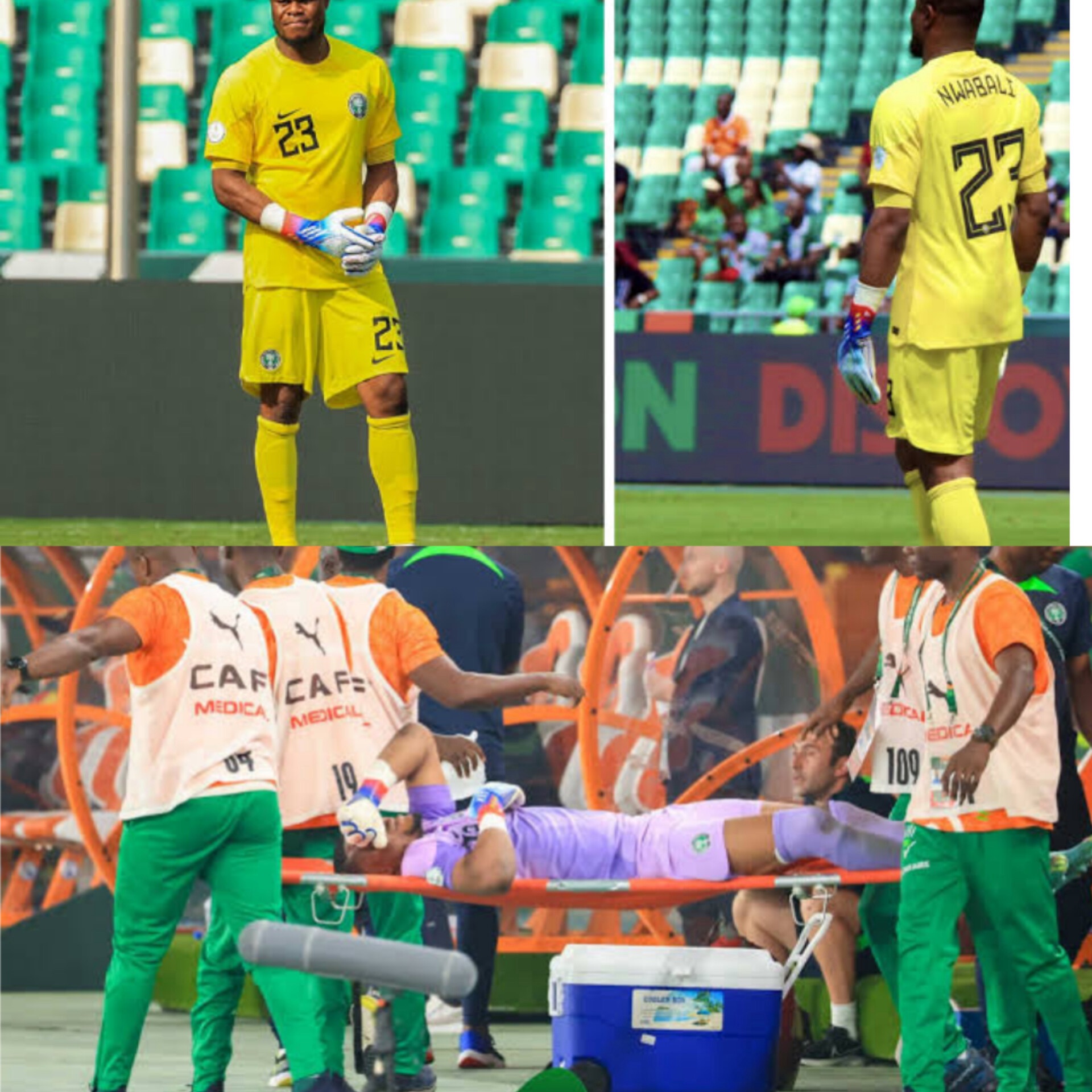 We want Nwabali back ahead of Quarterfinal against Angola — Super Eagles coach, Peseiro