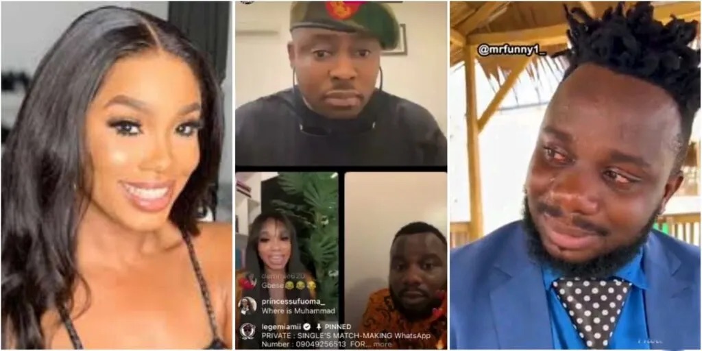 Sharon Ooja JOINS Sabinus on Lege Miami’s matchmaking show