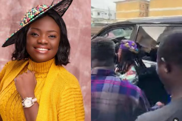 Yinka Alaseyori overjoyed as She Receives Lexus LX570 on Birthday
