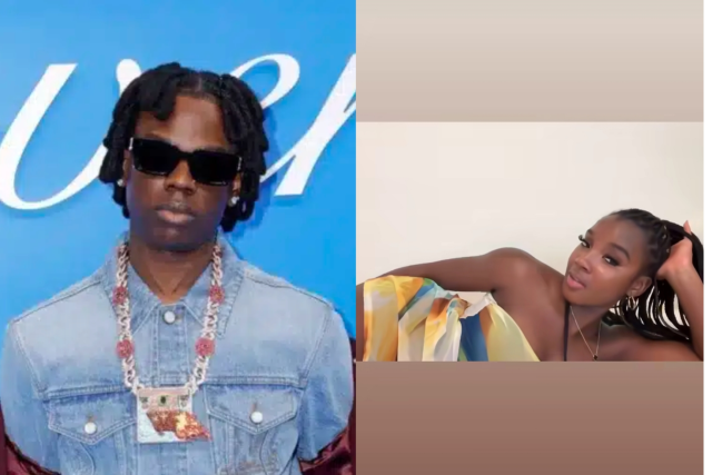 Rema stirs dating rumour with popular TikToker, Kelly