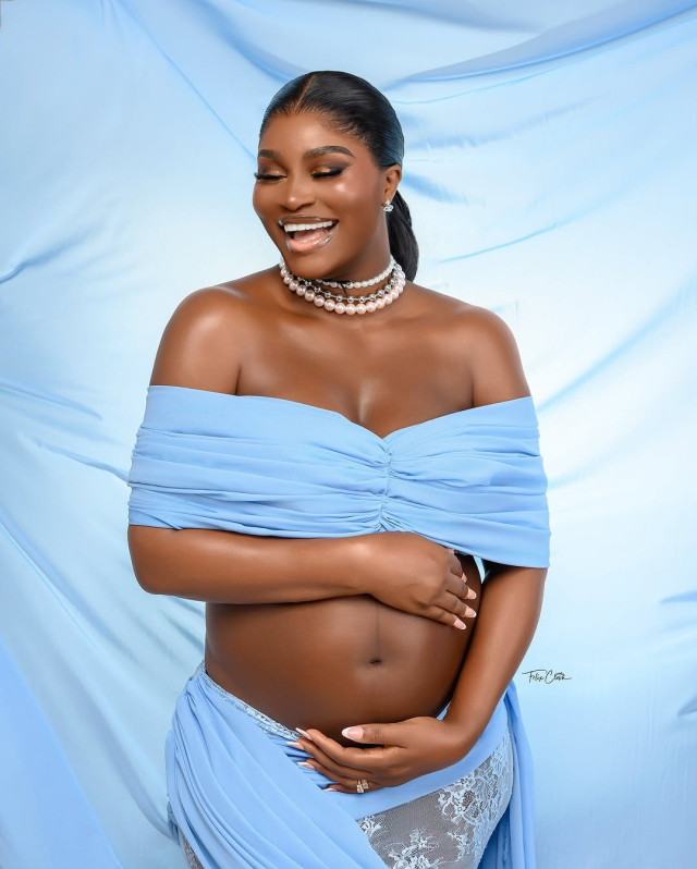 Chizzy Alichi welcomes 1st child