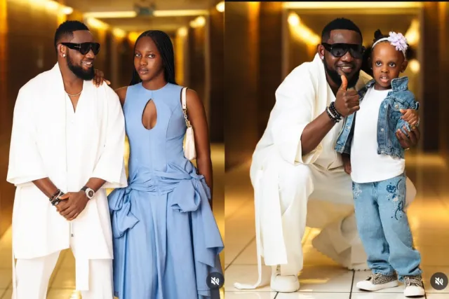 Ayo Makun rejoices as his daughters support him at his UK event