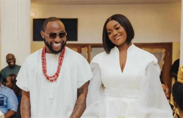Davido confirms time and location for White wedding with Chioma