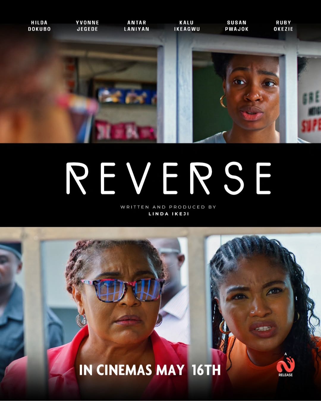 Nigerian Blogger , Linda Ikeji’s new movie ; Reverse set to hit cinemas on May 16