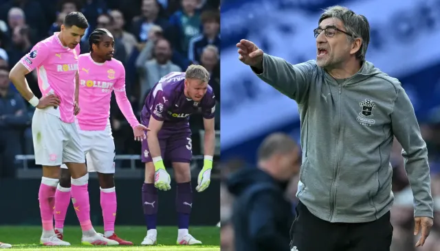 Southampton RELEGATED from Premier League