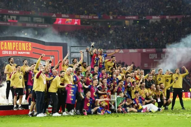 Barcelona defeats Real Madrid to clinch Copa Del Rey