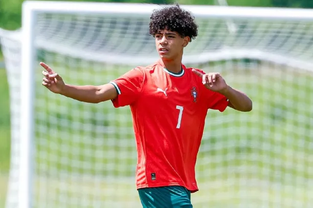 Cristiano Ronaldo’s son makes Portugal debut