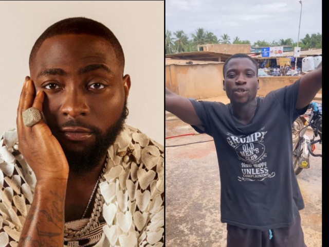 Davido gifts $5k to Ghanaian TikToker
